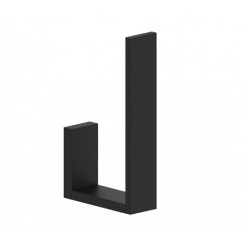 Berlin Spare Toilet Paper Holder - Wall Mount - 6" Brass/Matt Black