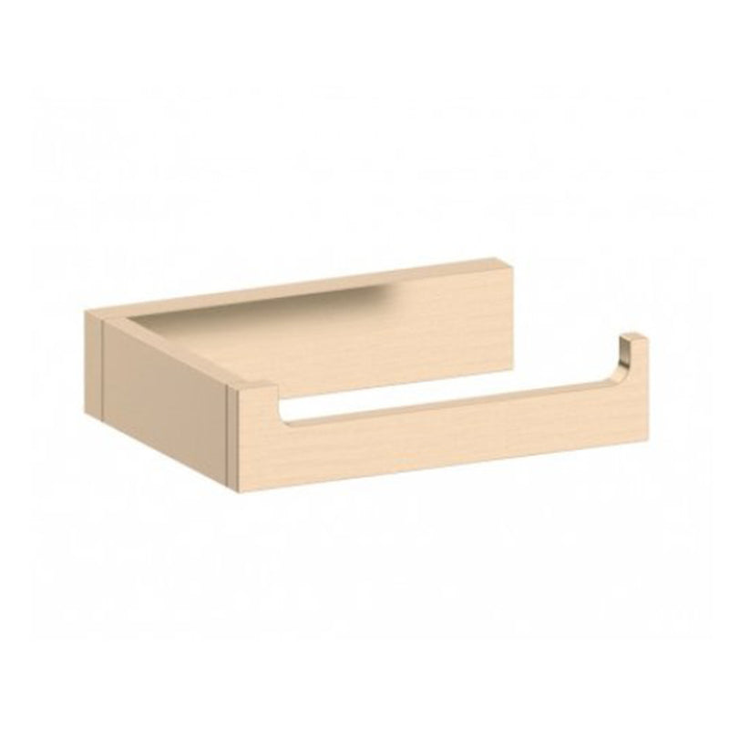 Berlin Toilet Paper Holder - Wall Mount - 6" Brass/Brushed Brass