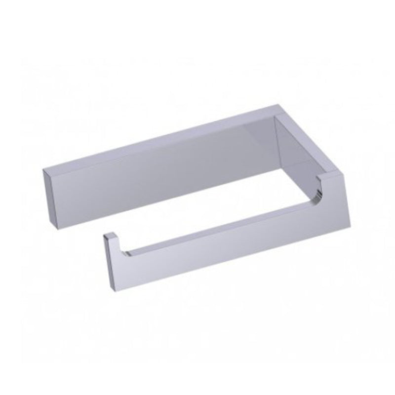 Berlin Left Toilet Paper Holder - Wall Mount - 6" Brass/Polished Chrome