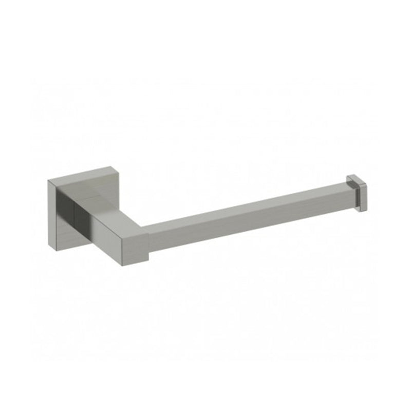 London Toilet Paper Holder - Wall Mount - 7" Brass/Brushed Nickel