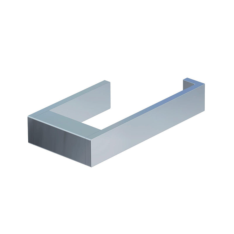 Munich Toilet Paper Holder - Wall Mount - 6" Brass/Polished Chrome