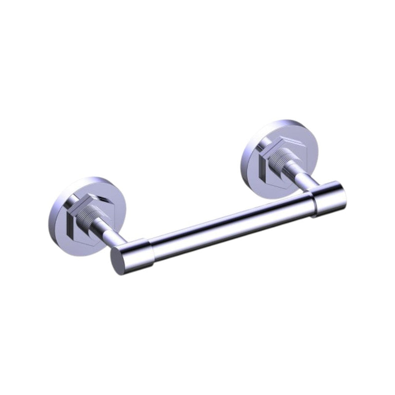 Windsor Pivot Toilet Paper Holder - Wall Mount - 7" Brass/Polished Chrome