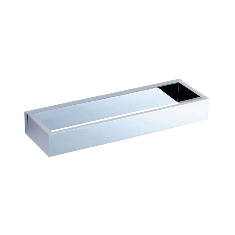 Berlin Rectangular Towel Ring - Wall Mount - 10" Brass/Polished Chrome