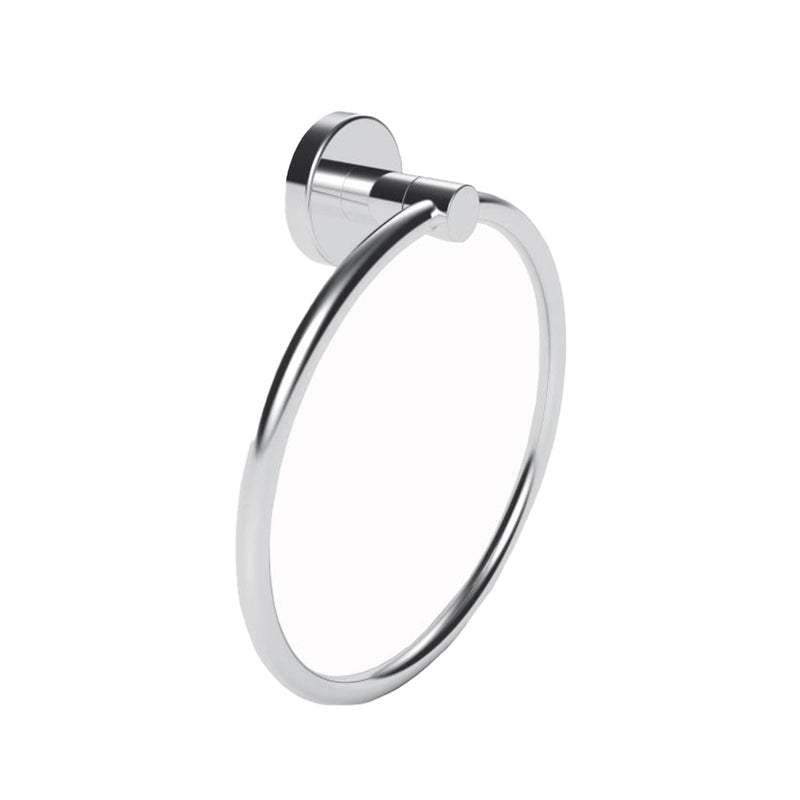 Circo Towel Ring - Wall Mount - 7" Brass/Polished Chrome