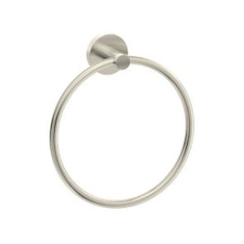 Circo Towel Ring - Wall Mount - 7" Brass/Brushed Nickel