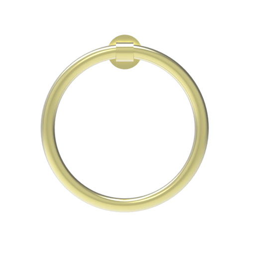 Oslo Towel Ring - Wall Mount - 8" Brass/Brushed Brass