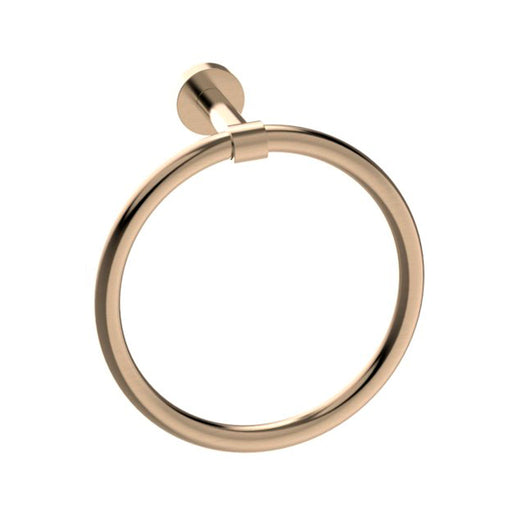 Oslo Towel Ring - Wall Mount - 8" Brass/Prosecco Bronze