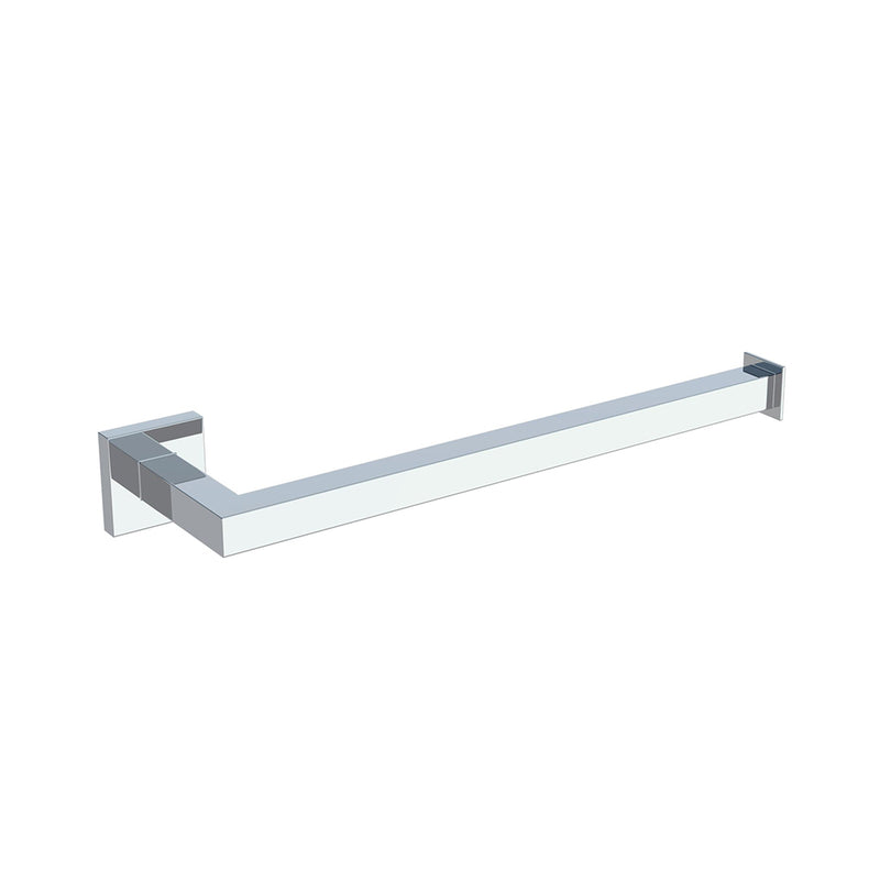 London Toilet Paper Holder - Wall Mount - 14" Brass/Polished Chrome