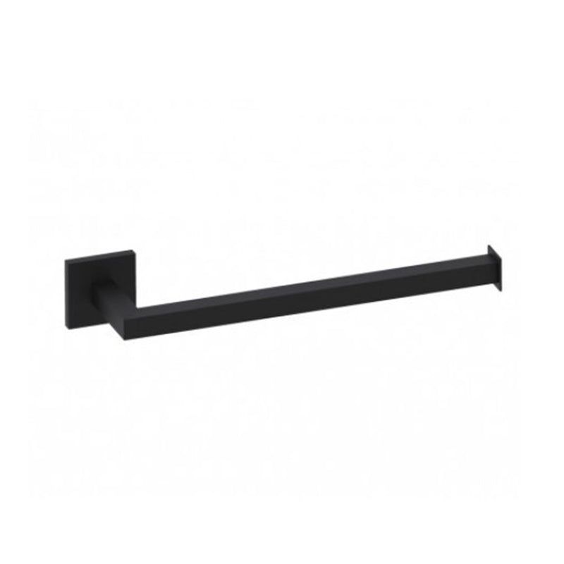 London Toilet Paper Holder - Wall Mount - 14" Brass/Matt Black