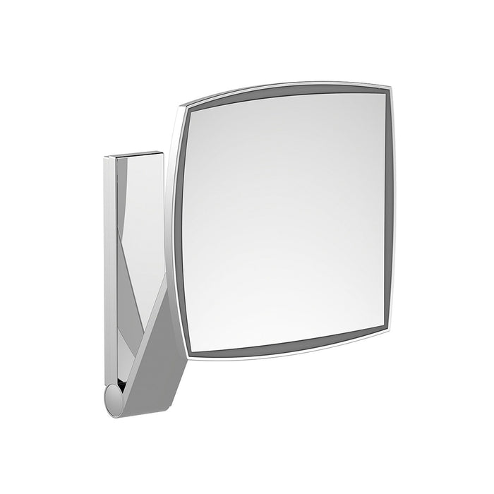 iLook Move 5x Led Make-Up Mirror - Wall Mount - 8" Brass/Polished Chrome
