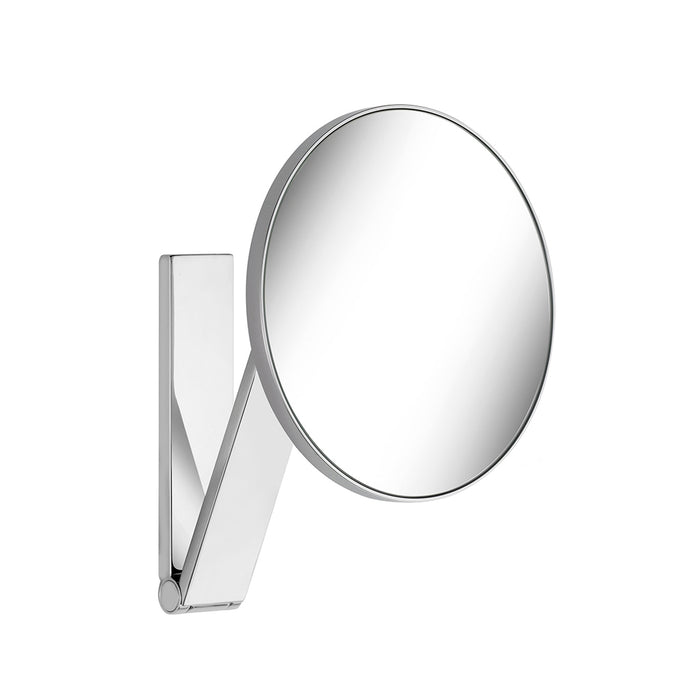 iLook Move 5x Make-Up Mirror - Wall Mount - 9" Brass/Polished Chrome