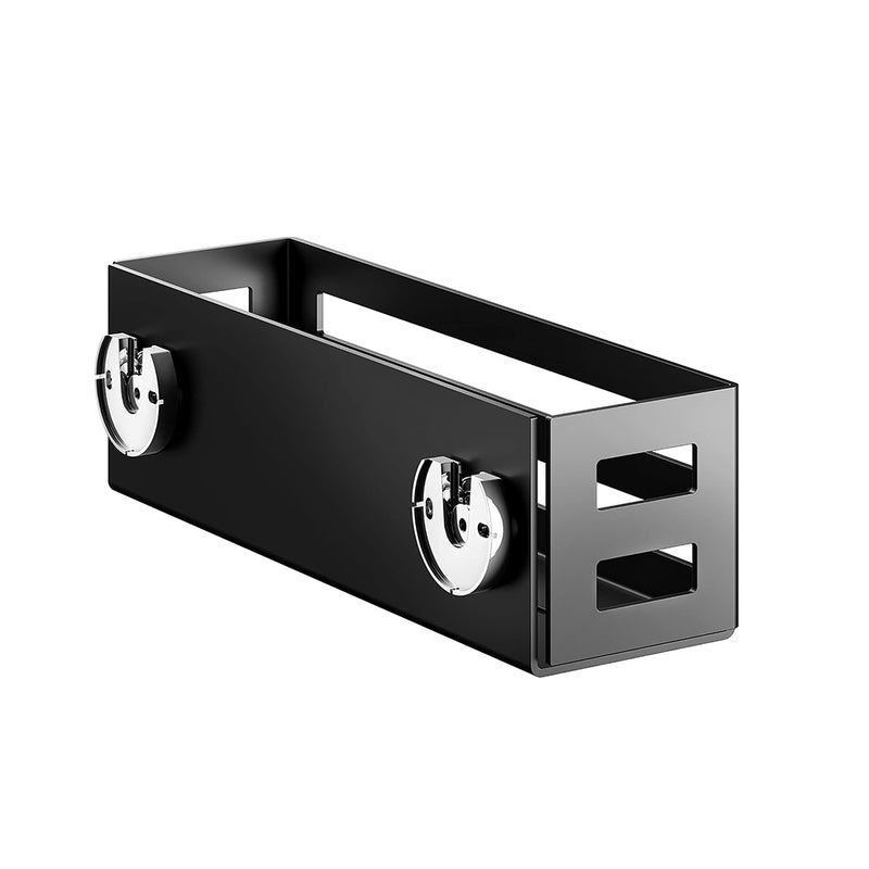 Universal Shower Basket - Wall Mount - 13" Aluminum/Matte Black