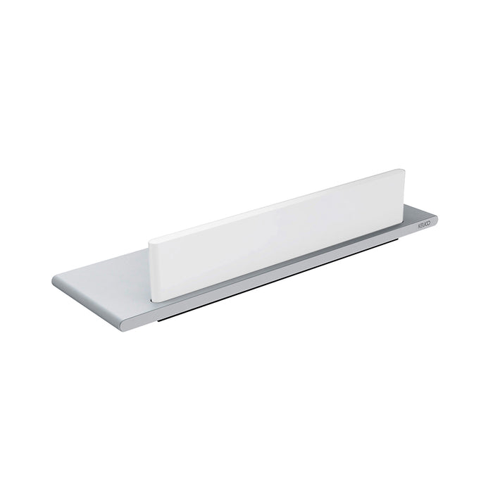 Edition 400 Shower Shelf - Wall Mount - 13" Aluminum/White