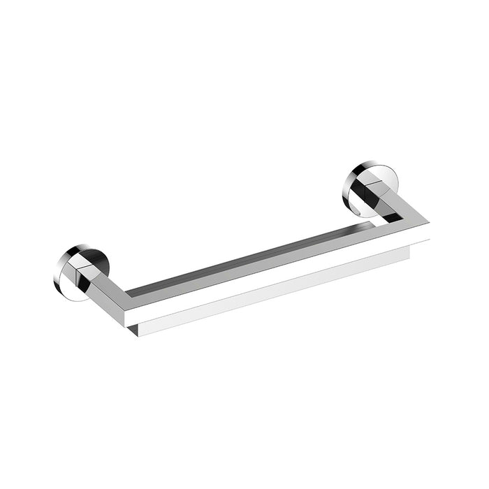 Edition 90 Squeegee Shower Shelf - Wall Mount - 16" Aluminum/Polished Chrome