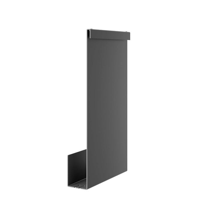 Universal Shower Shelf - Hang-Up - 13" Aluminum/Matte Black