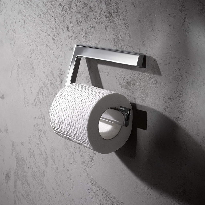 Edition 400 Toilet Paper Holder - Wall Mount - 7" Brass/Polished Chrome