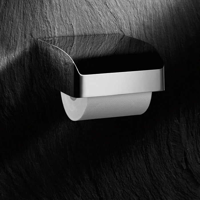 Elegance Toilet Paper Holder - Wall Mount - 6" Brass/Polished Chrome
