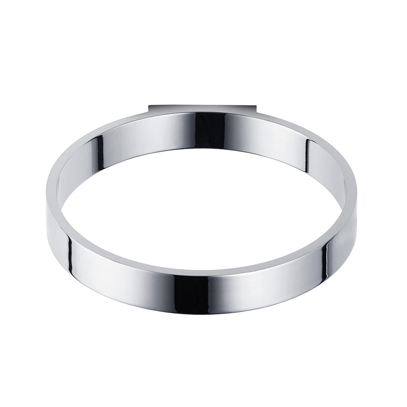 Edition 300 Towel Ring - Wall Mount - 8" Brass/Polished Chrome (Final Sale)