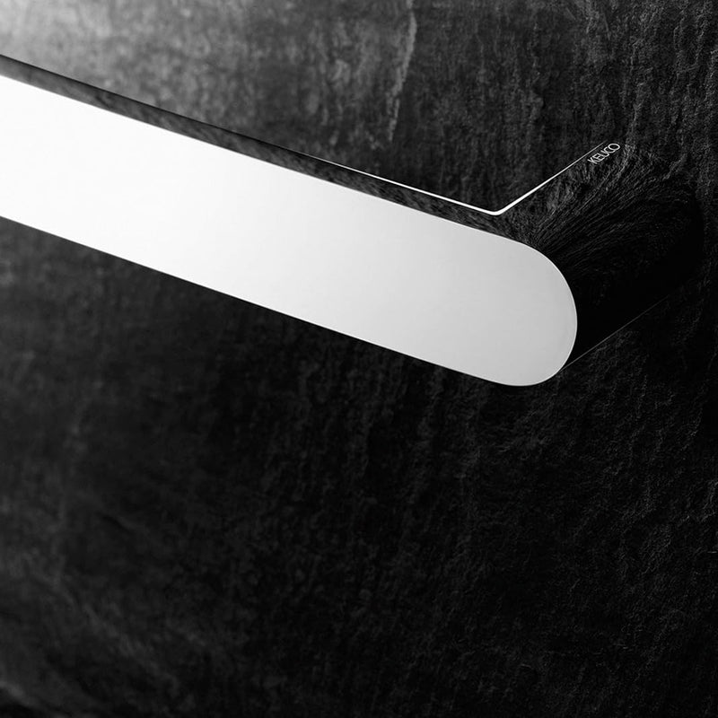 Elegance Grab Bar - Wall Mount - 12" Brass/Polished Chrome