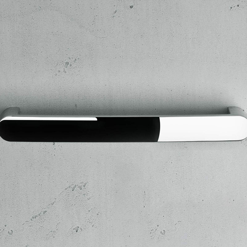 Elegance Grab Bar - Wall Mount - 12" Brass/Polished Chrome