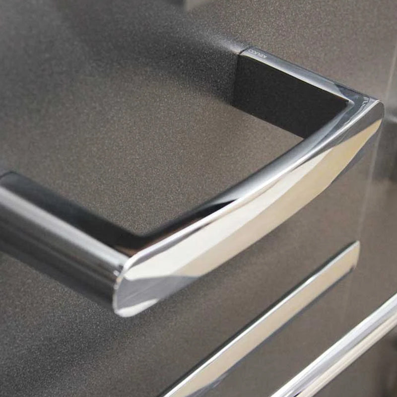 Elegance Towel Ring - Wall Mount - 10" Brass/Polished Chrome