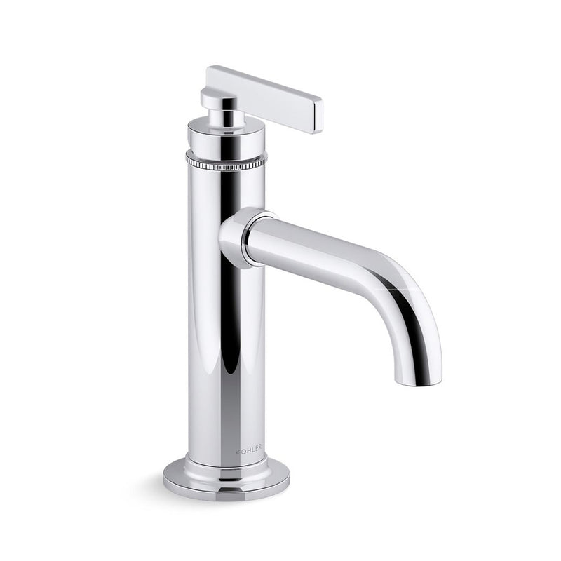 Castia™ By Studio Mcgee Bathroom Faucet - Single Hole - 9" Brass/Polished Chrome