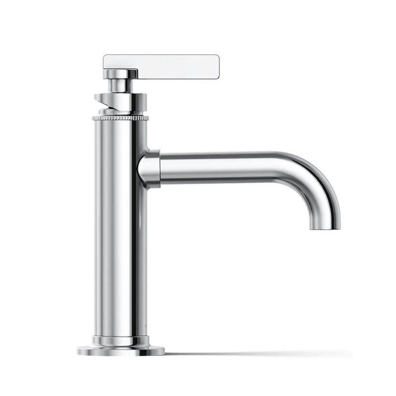 Castia™ By Studio Mcgee Bathroom Faucet - Single Hole - 9" Brass/Polished Chrome