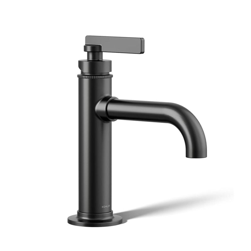 Castia™ By Studio Mcgee Bathroom Faucet - Single Hole - 9" Brass/Matt Black