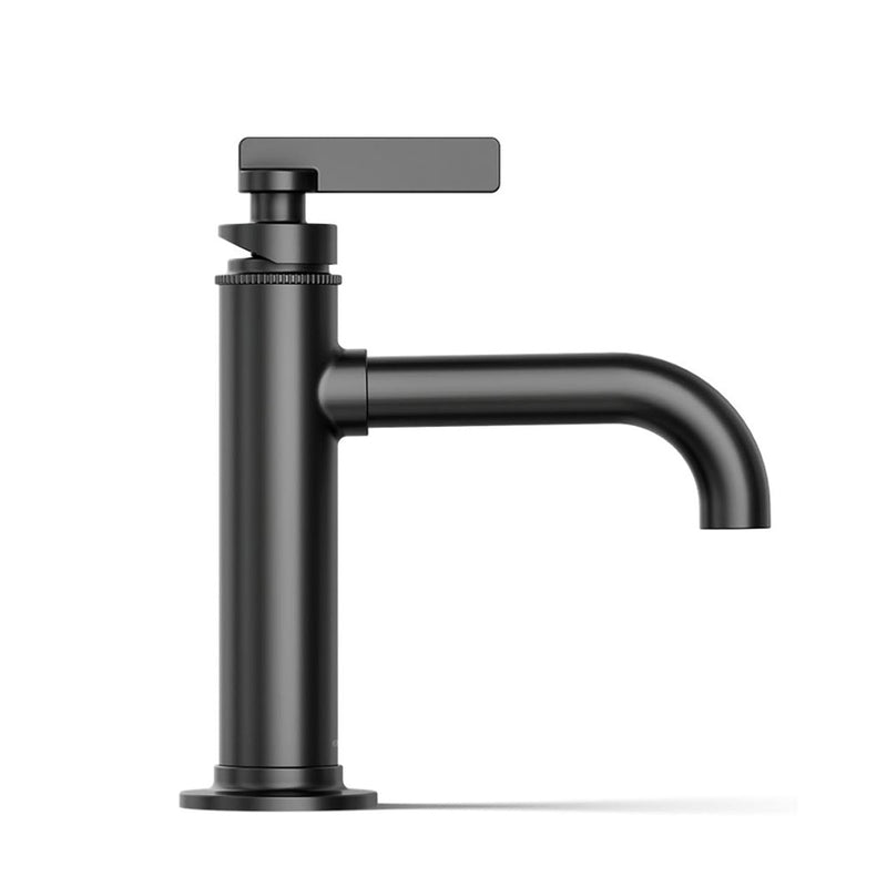 Castia™ By Studio Mcgee Bathroom Faucet - Single Hole - 9" Brass/Matt Black
