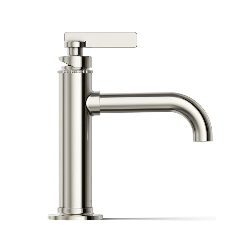 Castia™ By Studio Mcgee Bathroom Faucet - Single Hole - 9" Brass/Polished Nickel