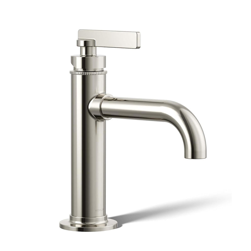 Castia™ By Studio Mcgee Bathroom Faucet - Single Hole - 9" Brass/Polished Nickel