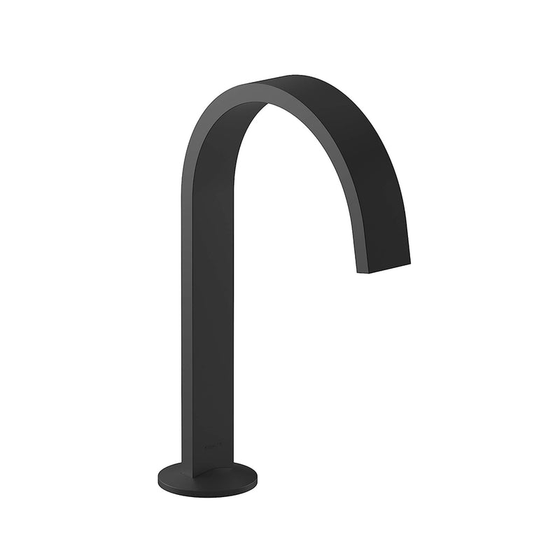Components Bathroom Faucet  - Widespread - 11" Brass/Matt Black