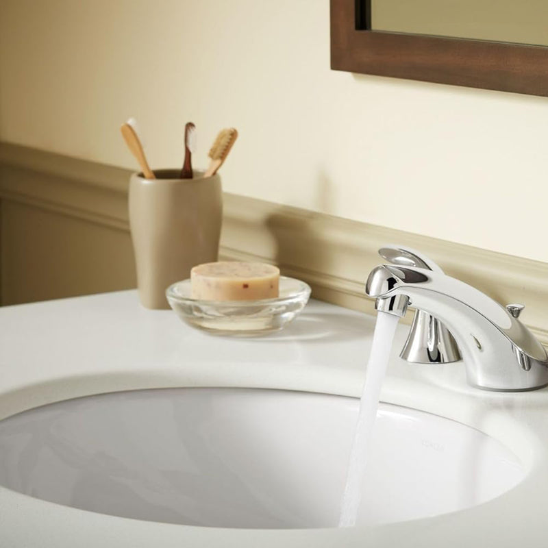 Caxton Oval Bathroom Sink - Under Mount - 20" Vitreous China/White