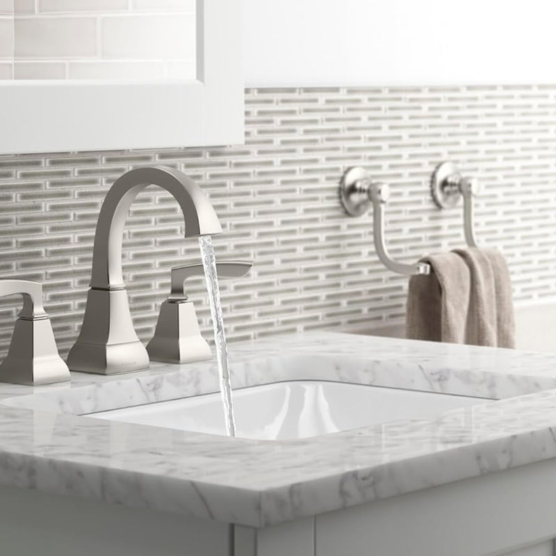 Caxton Rectangular Bathroom Sink - Under Mount - 21" Vitreous China/White