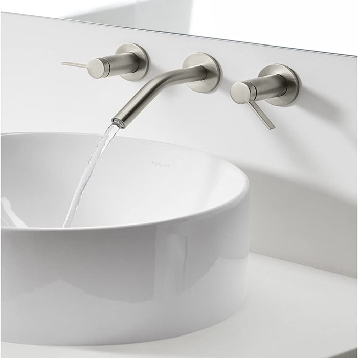 Vox Round Bathroom Sink - Vessel - 17" Vitreous China/White
