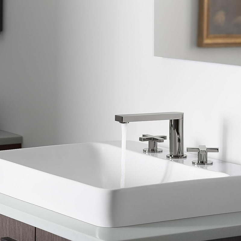 Vox Bathroom Sink - Drop-In Or Vessel - 23" Vitreous China/White - Last Unit Special Offer