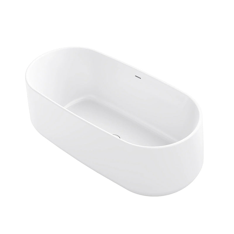 Ceric Bathtub - Free Standing - 66" Acrylic/White