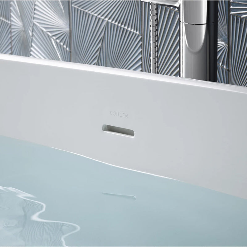 Ceric Bathtub - Free Standing - 66" Acrylic/White