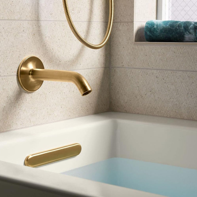 Underscore Left Drain Bathtub - Alcove - 60" Acrylic/White