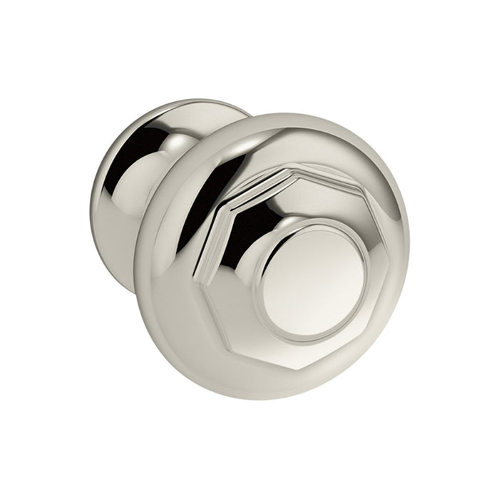 Artifacts Cabinet Knob - Cabinet Mount - 1" Stainless Steel/Polished Nickel