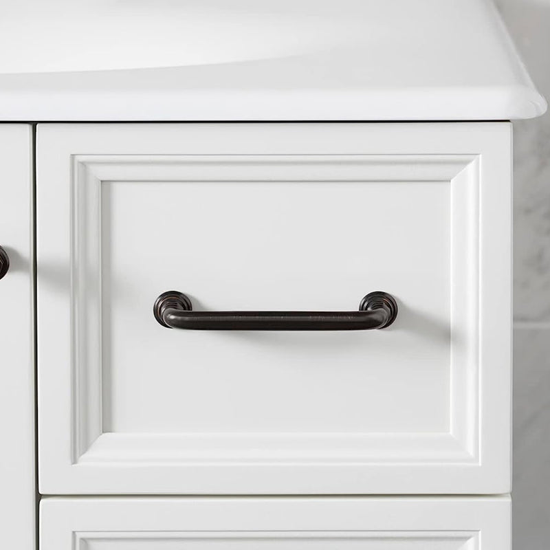 Artifacts Cabinet Pull Handle - Cabinet Mount - 5" Brass/Polished Nickel