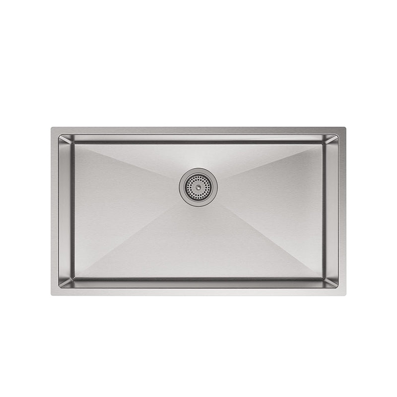 Strive Single Bowl Kitchen Sink - Under Mount - 32" Stainless Steel/Brushed Stainless Steel