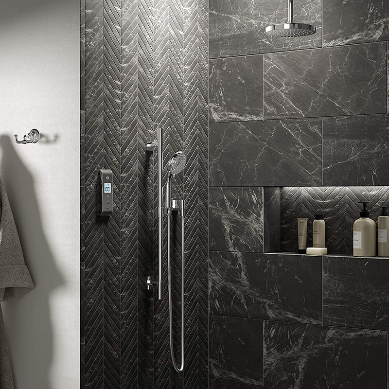 Awaken B110 Shower Column with Hand Shower - Wall Mount - 24" Brass/Oil Rubbed Bronze - Last Unit Special Offer