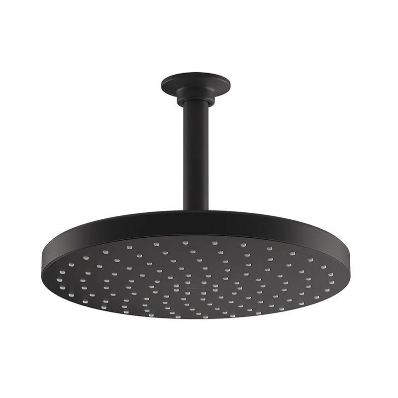 Awaken Shower Head - Ceiling Mount - 10" Brass/Matt Black - Last Unit Special Offer