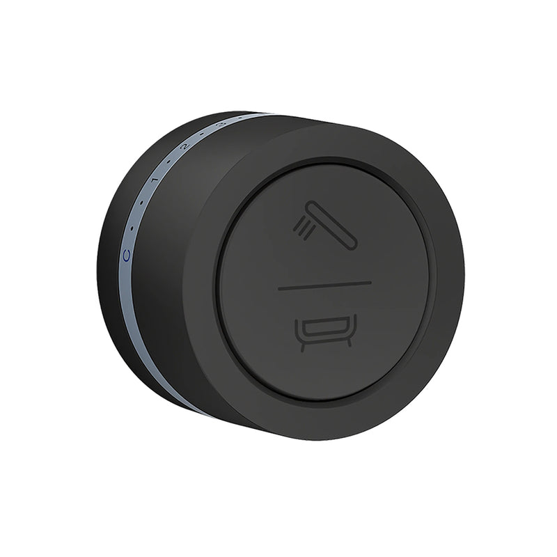 Dtv Mode Wall-Mount Bath/Shower Digital Interface Shower Mixer - Wall Mount - 3" Brass/Matt Black