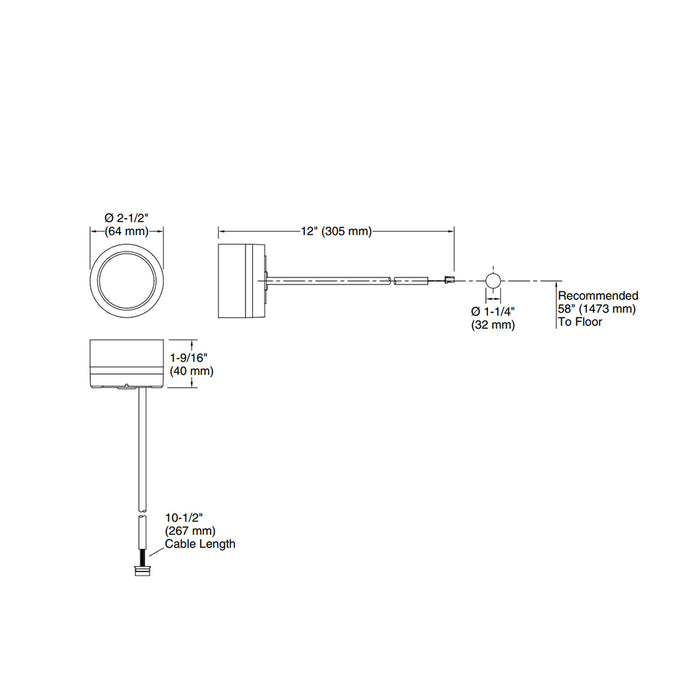 Dtv Mode Wall-Mount Bath/Shower Digital Interface Shower Mixer - Wall Mount - 3" Brass/Matt Black