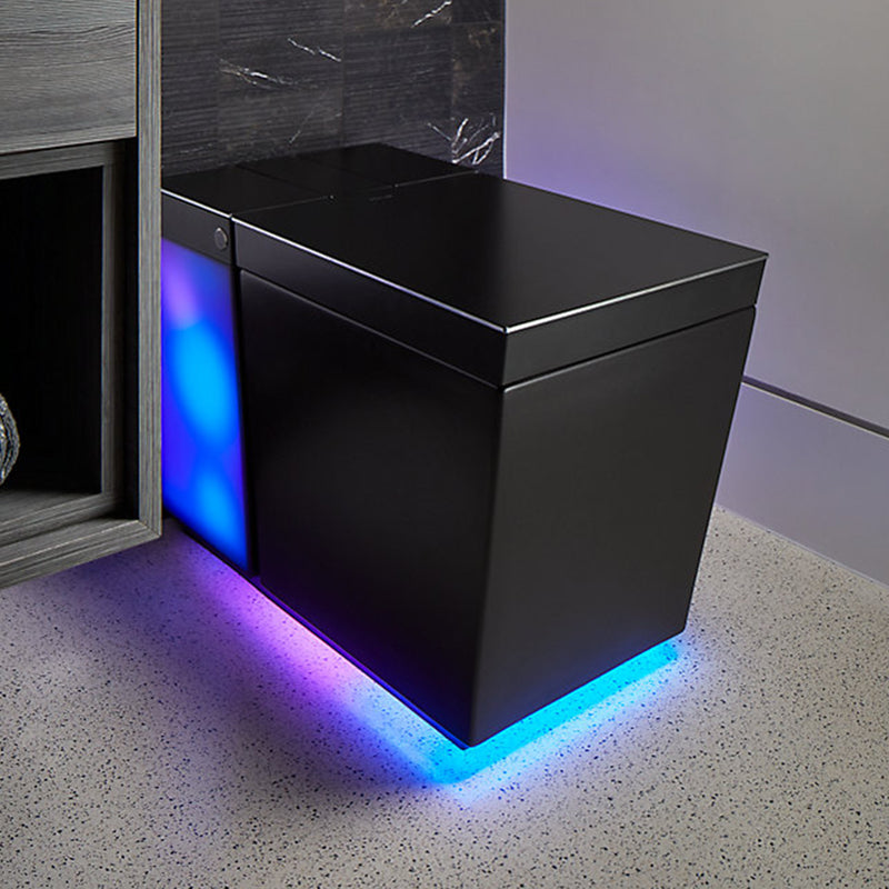 Numi 2.0 One Piece Elongated Dual Flush Smart Toilets - Floor Mount - 16" Vitreous China/Honed Black