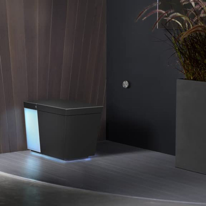 Numi 2.0 One Piece Elongated Dual Flush Smart Toilets - Floor Mount - 16" Vitreous China/Honed Black