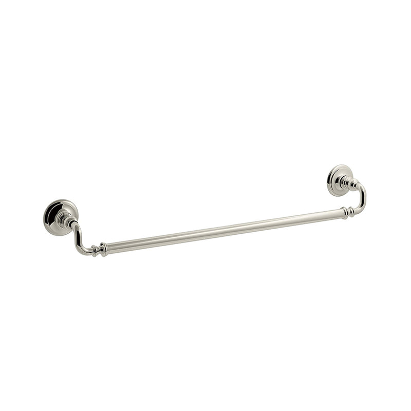 Artifacts Towel Bar - Wall Mount - 24" Brass/Polished Nickel