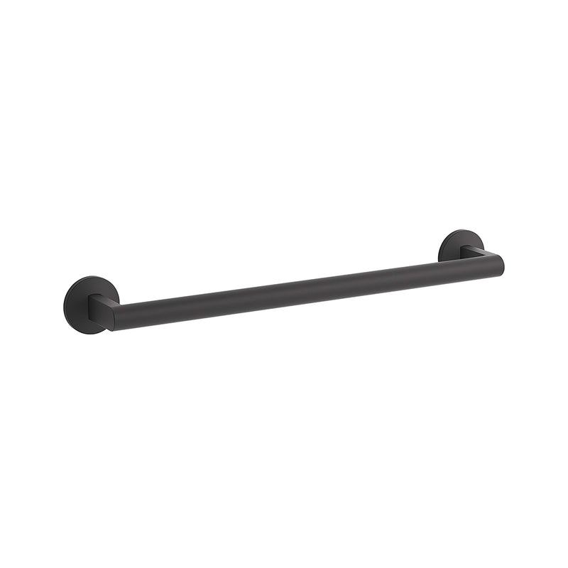 Components Towel Bar - Wall Mount - 18" Brass/Matt Black